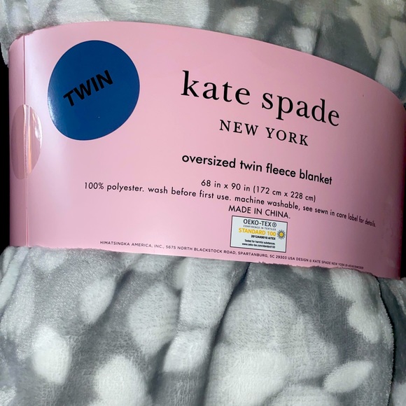 kate spade Bedding Kate Spade New York Oversized Twin Fleece